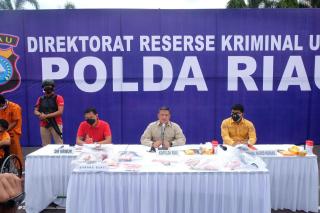 Polda Riau Berhasil Ungkap Kasus Curas Terhadap Korban M. Al Hadar