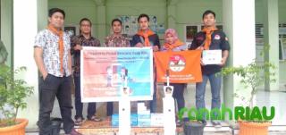 Desa Gading Sari terima bantuan dari Komunitas Pecinta Alam