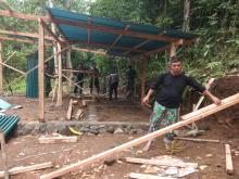 Dansatgas: Pembangunan Kantin Sudah Sampai Pengerjaan Atap