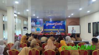 Camat Sail Ajak ASN Gunakan Produk BRK Syariah, Langsung Buka Tabungan Haji bersama Keluarga