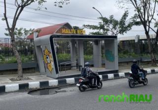 Kecam Aksi Vandalisme di Fasilitas Publik, Wako Pekanbaru Koordinasi ke Kepolisian Tindak Pelaku