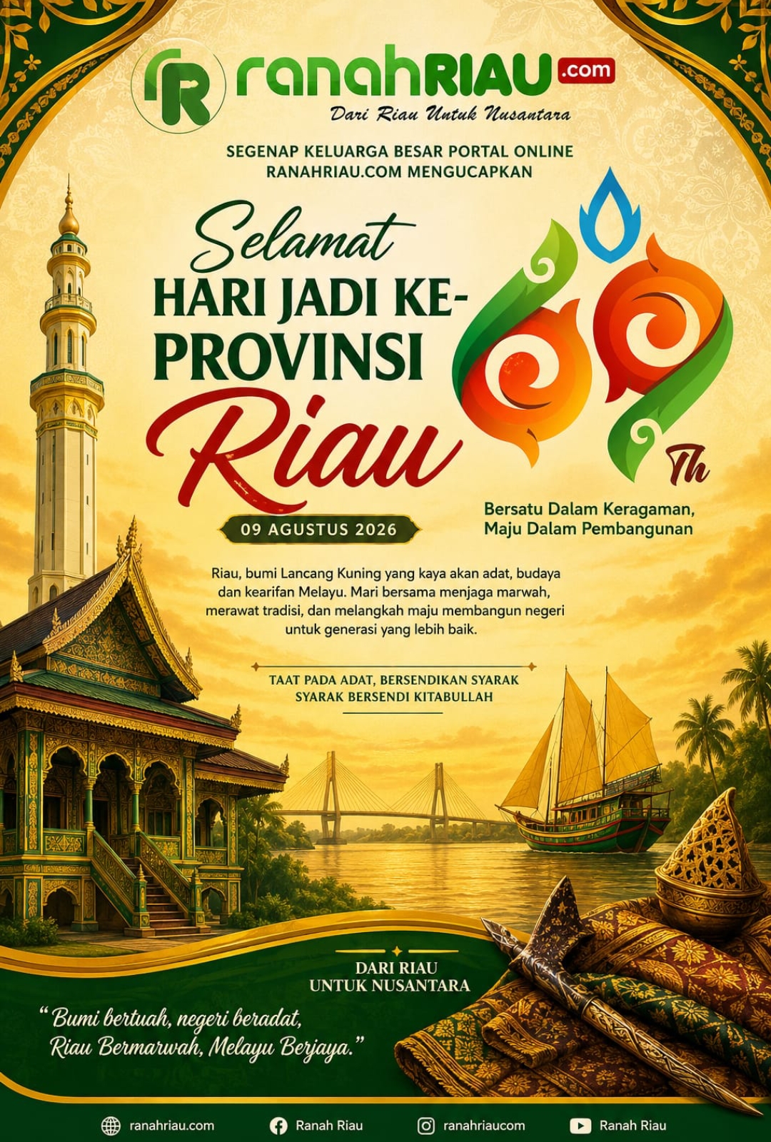 Hari jadi riau dari ranahriau