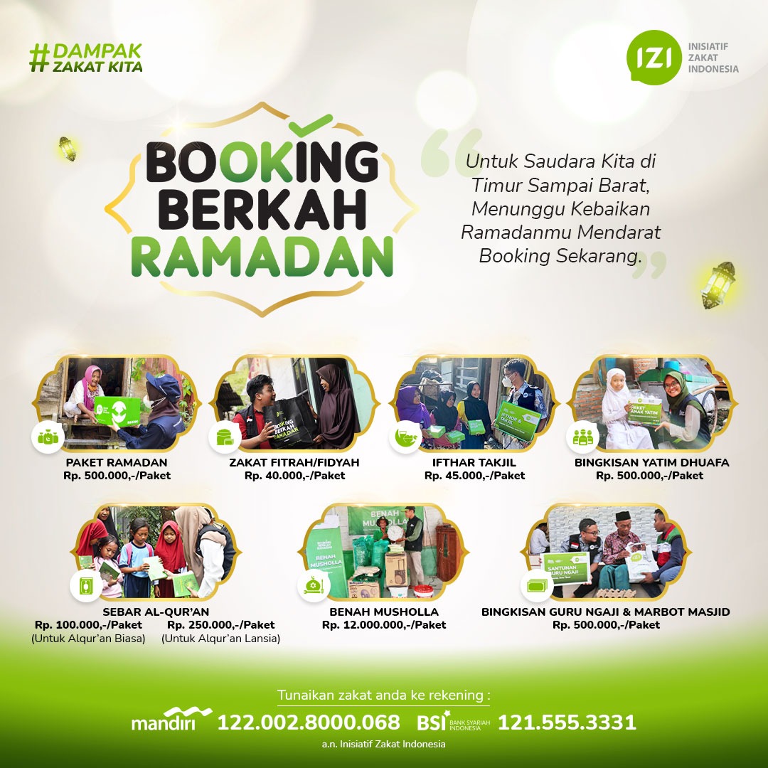 Program Ramadhan Bersama IZI Riau