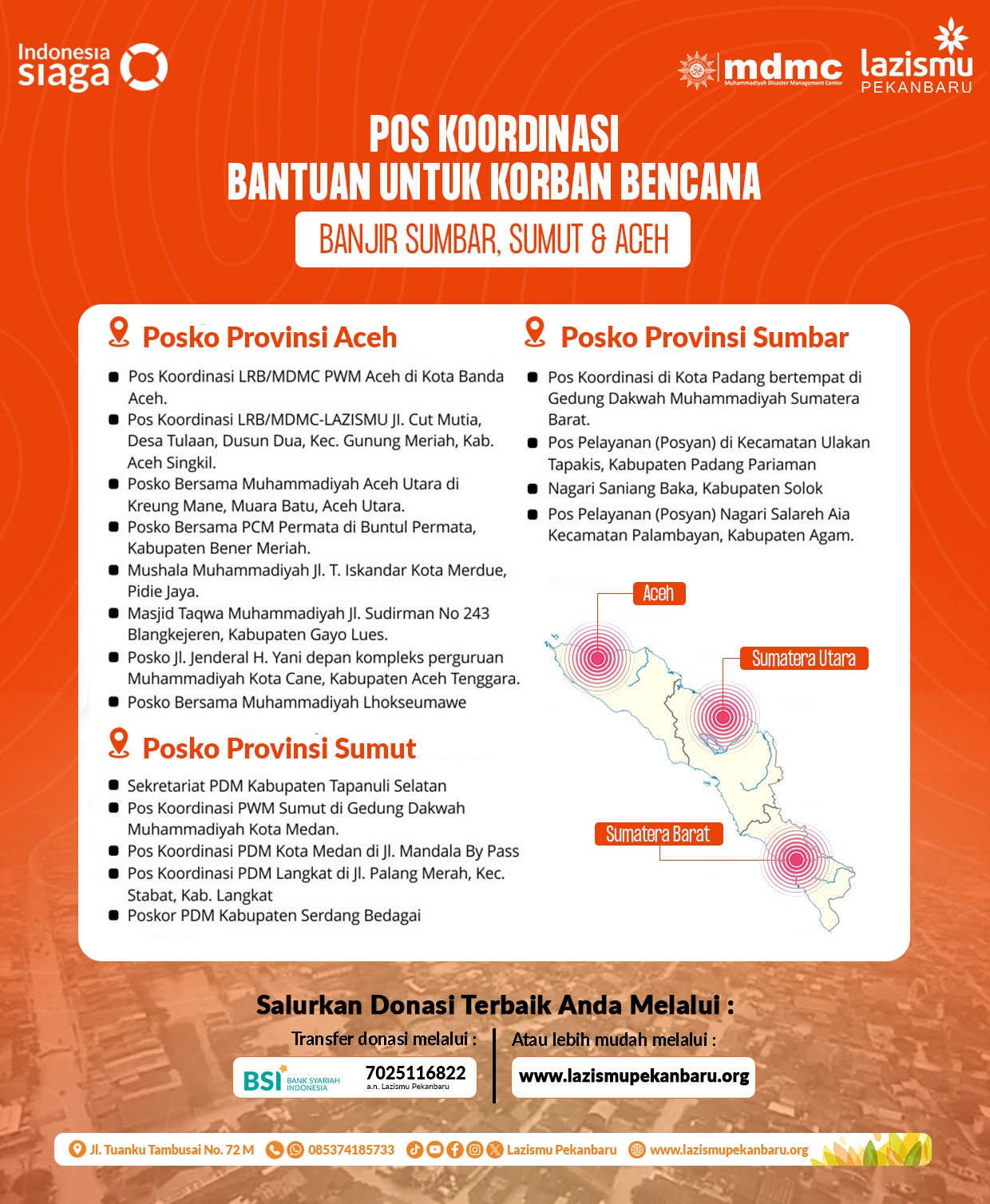 Penggalangan Dana Lazismu Riau